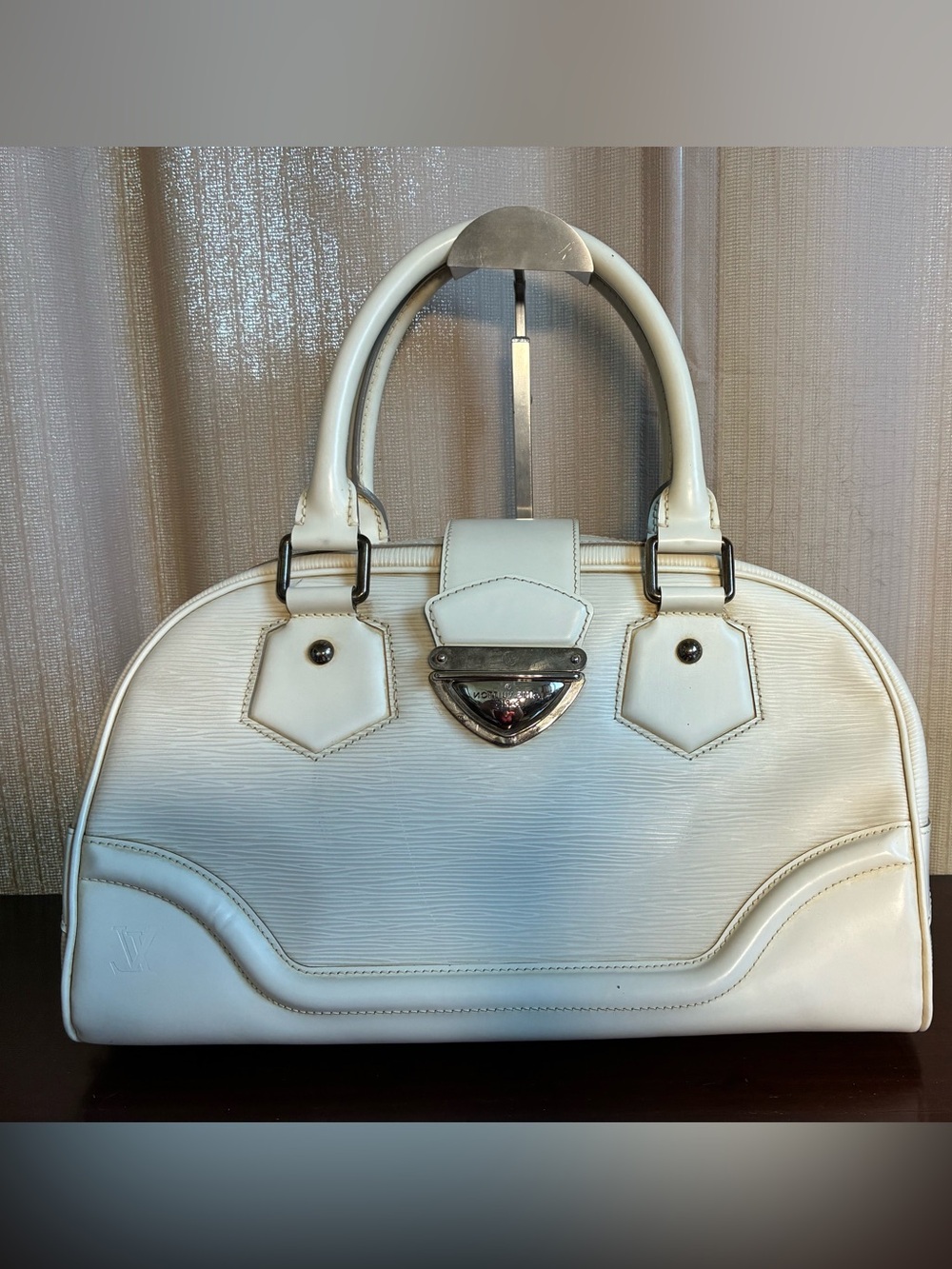 Louis Vuitton Epi Bowling Montaigne Bag
